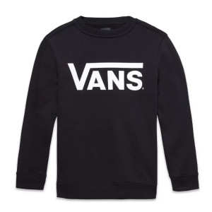 BY VANS CLASSIC CREW BLACK WHIT  X LARGE
