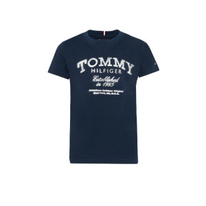TOMMY FADED PRINT T-SHIRT SS