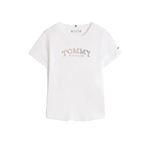 TOMMY FOIL TEE SS